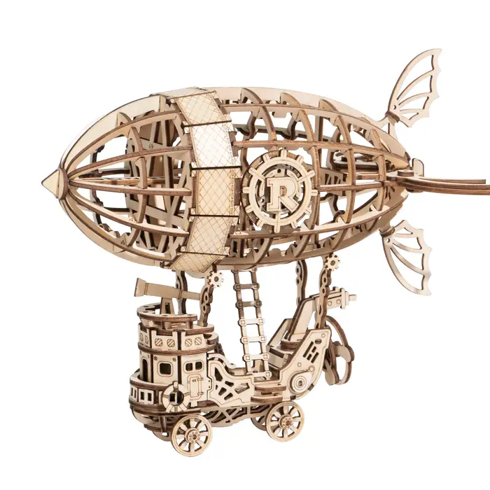 3D Wooden Model: Airship