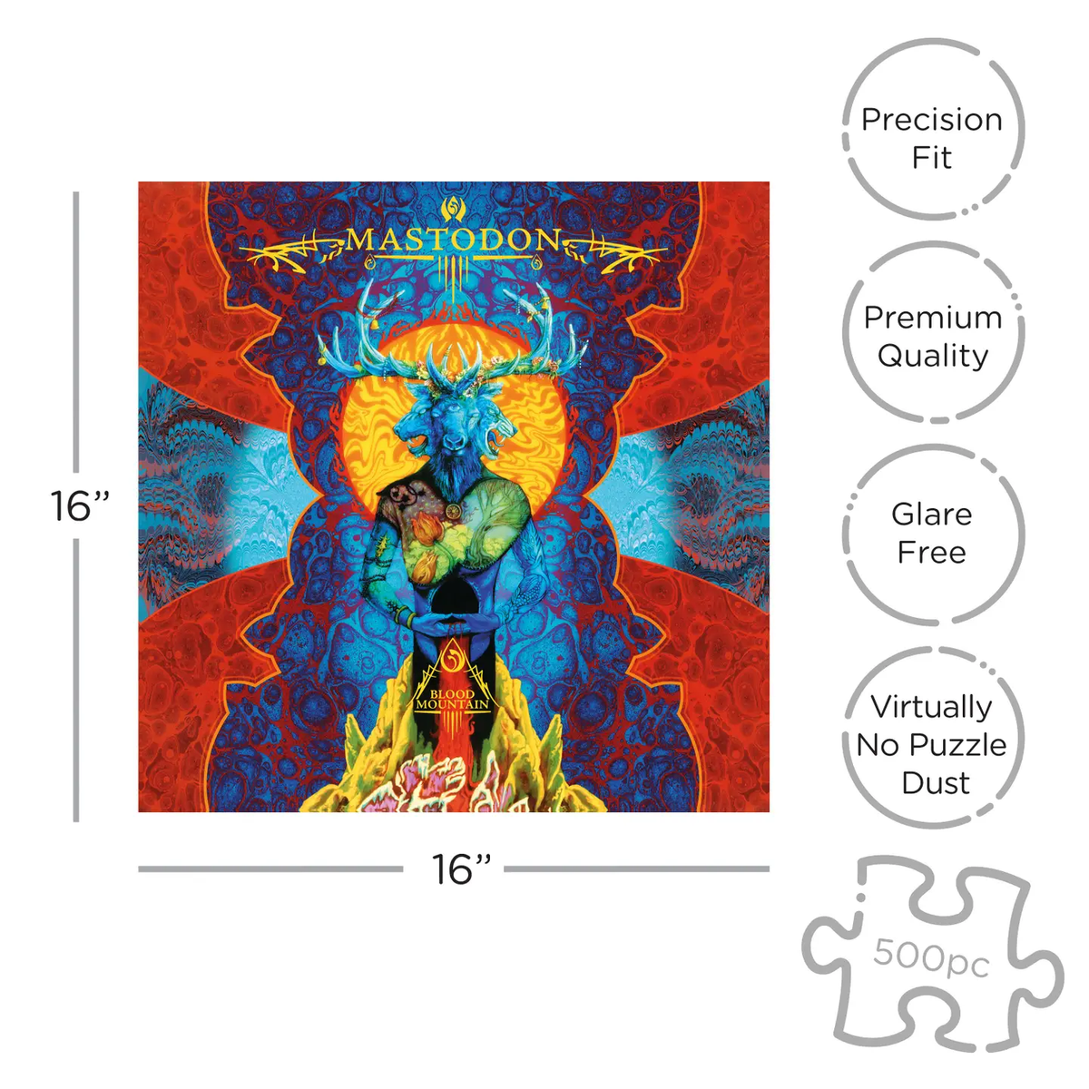Vinyl Album: Mastodon Blood Mountain 500pc