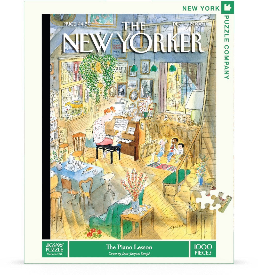 The New Yorker: The Piano Lesson 1000pc