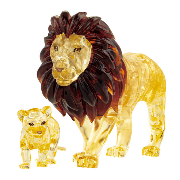 Crystal Puzzle - Deluxe Lion & Baby