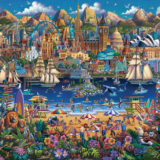 Dowdle: World Pieces 1000pc