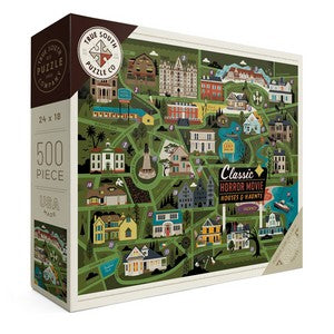 Classic Horror Movie Map 500pc