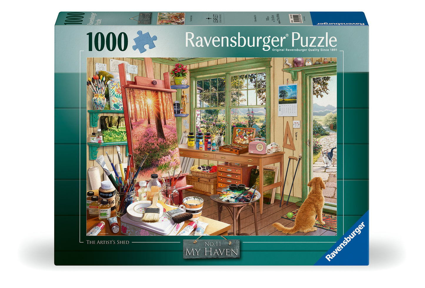 The Artist Shed 1000pc