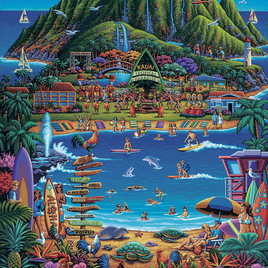 Dowdle: Kauai Personal Puzzle 210pc