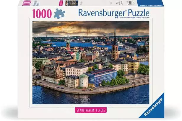 Scandinavian Places: Stockholm, Sweden 1000pc