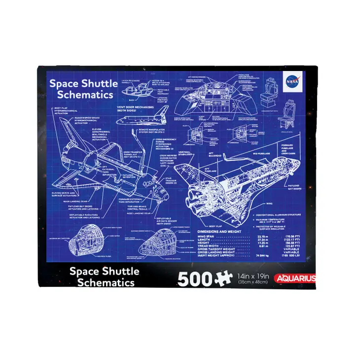 NASA - Shuttle Schematic 500pc