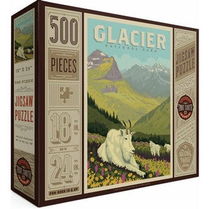 Glacier National Park Goats 500pc