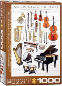 Instruments of the Orchestra 1000pc