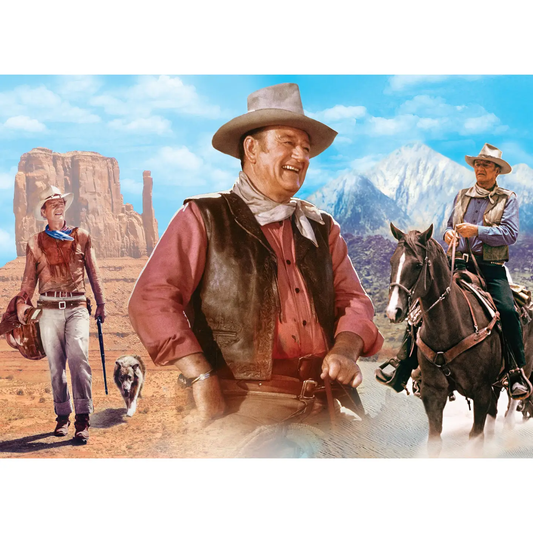 John Wayne Collection - On the Trail Panoramic 1000pc