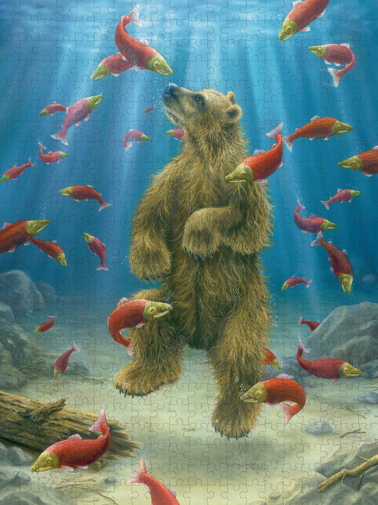 Robert Bissell: The Swimmer 500pc