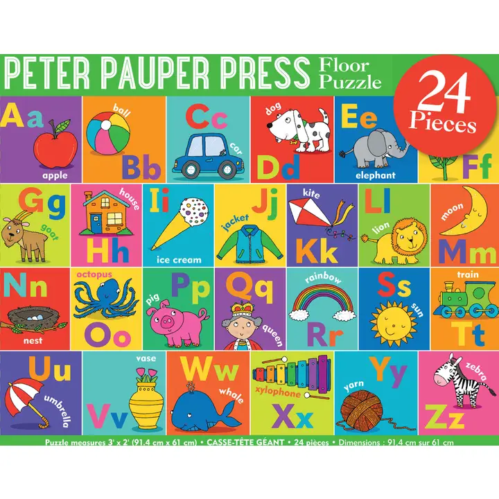 Alphabet Kids Floor Puzzle 24pc