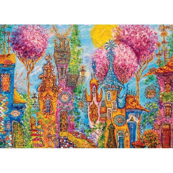 Charming Village, Pink Trees 1000pc