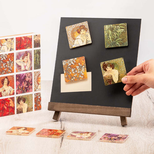 3D Puzzle Magnet Set: The Precious Stones 8x16pc