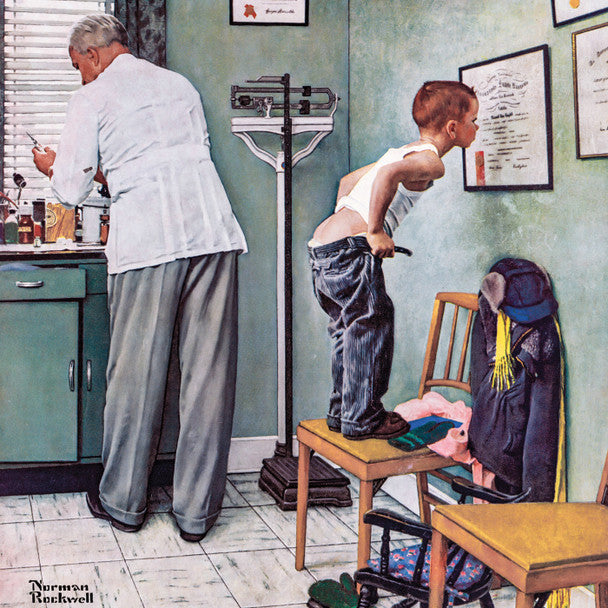 At the Doctor (Rockwell) 1000pc