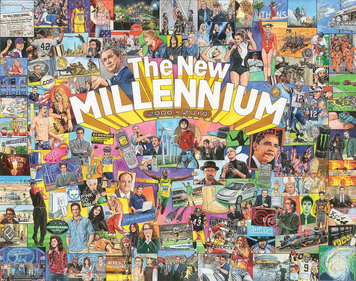 The New Millennium 2000-2010 1000pc
