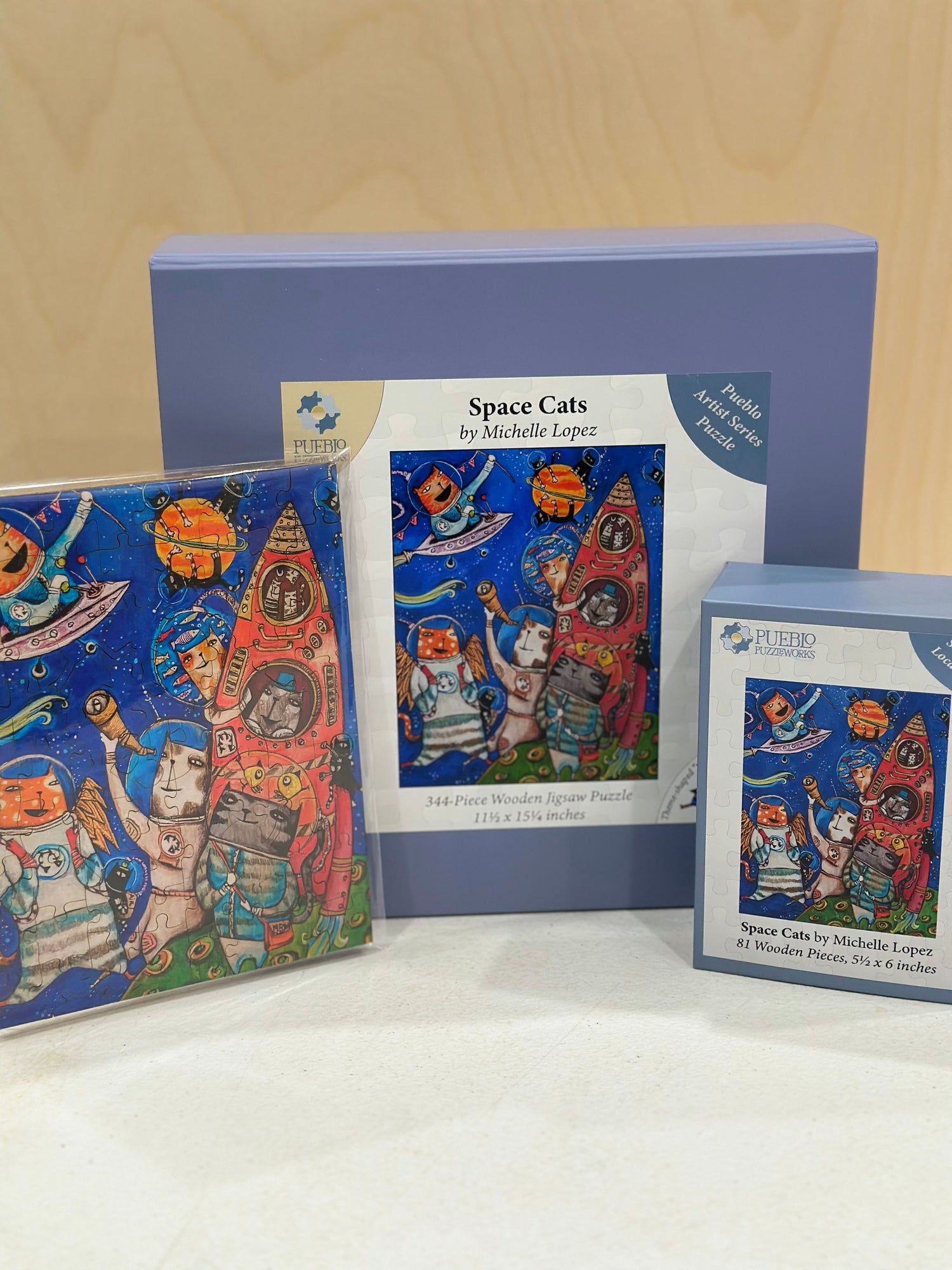 Wooden Puzzles Made in Our Studio
