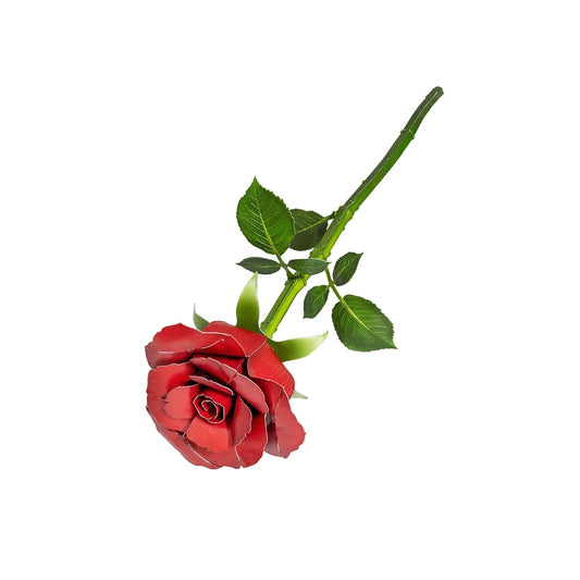 Metal Earth Red Rose