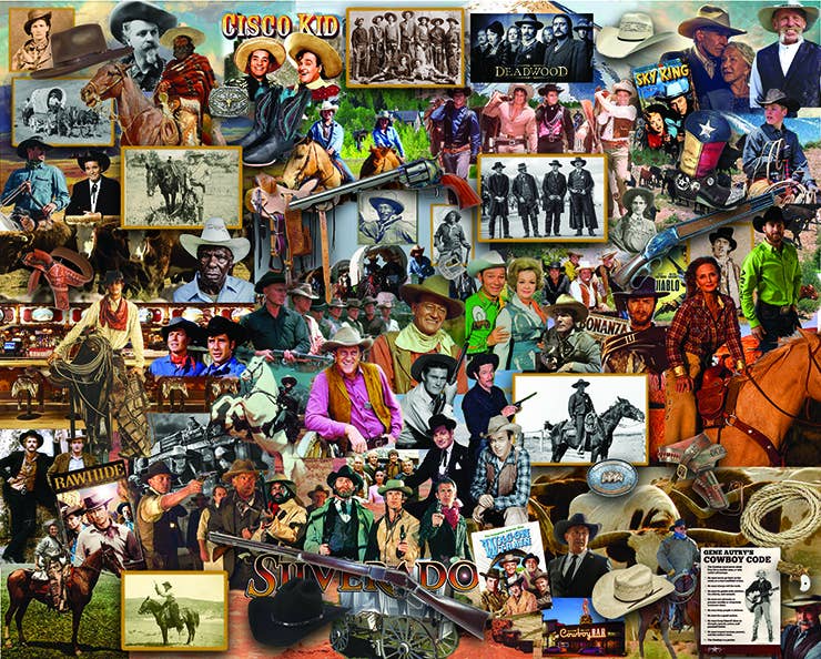 Cowboys, Cowboys, Cowboys by Steve Smith 1000pc