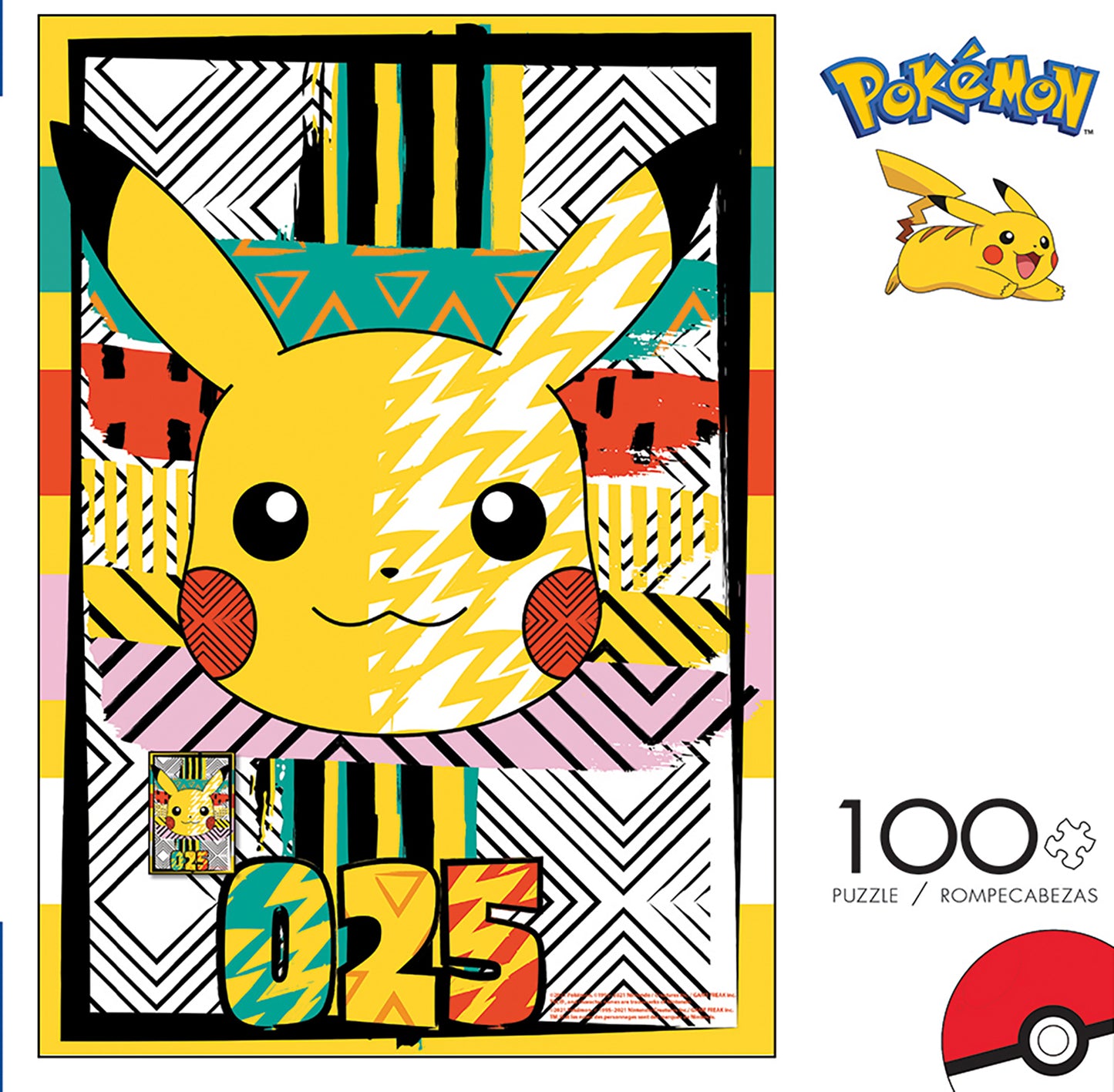 Pokemon #025 Summer Pattern 100pc