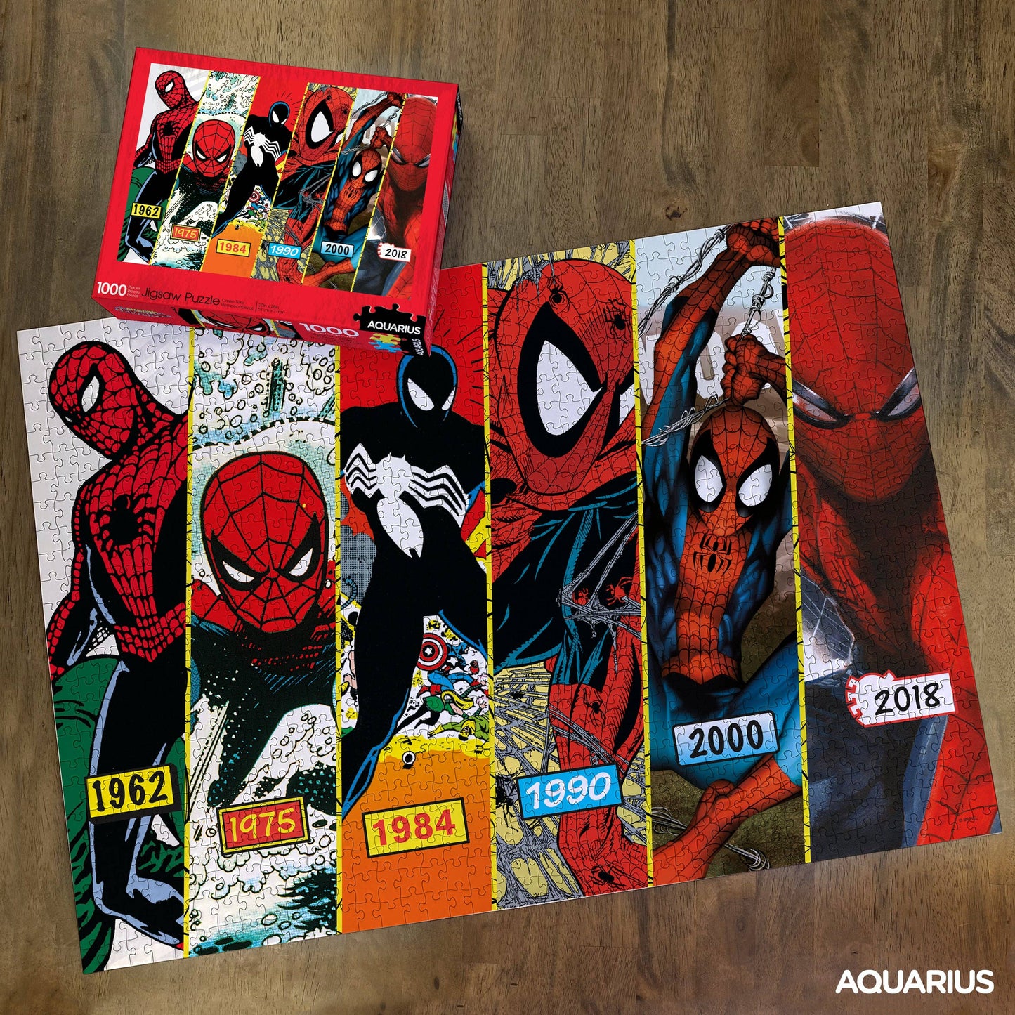 Marvel Spider-Man Timeline 1000pc