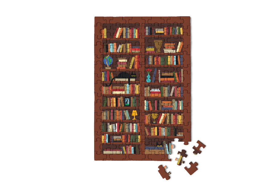 Bookcase Micro Tube 150pc