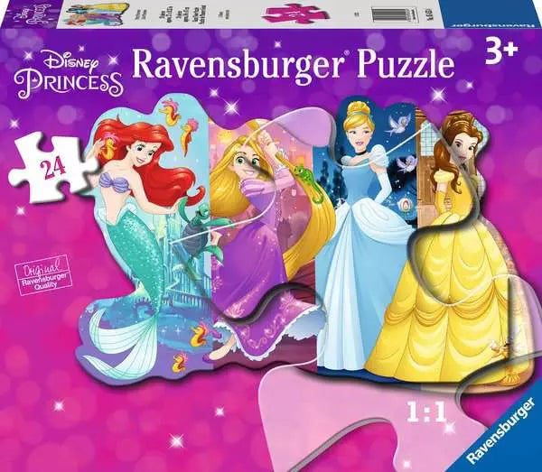 Pretty Princesses Shaped (Floor) 24pc