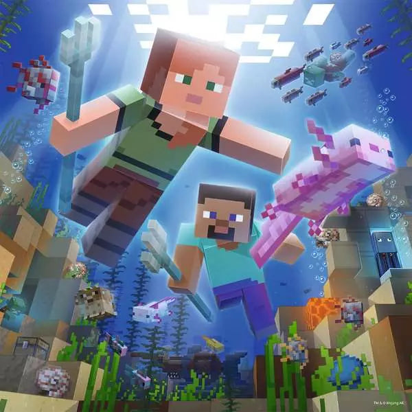 Minecraft Biomes 3x49pc