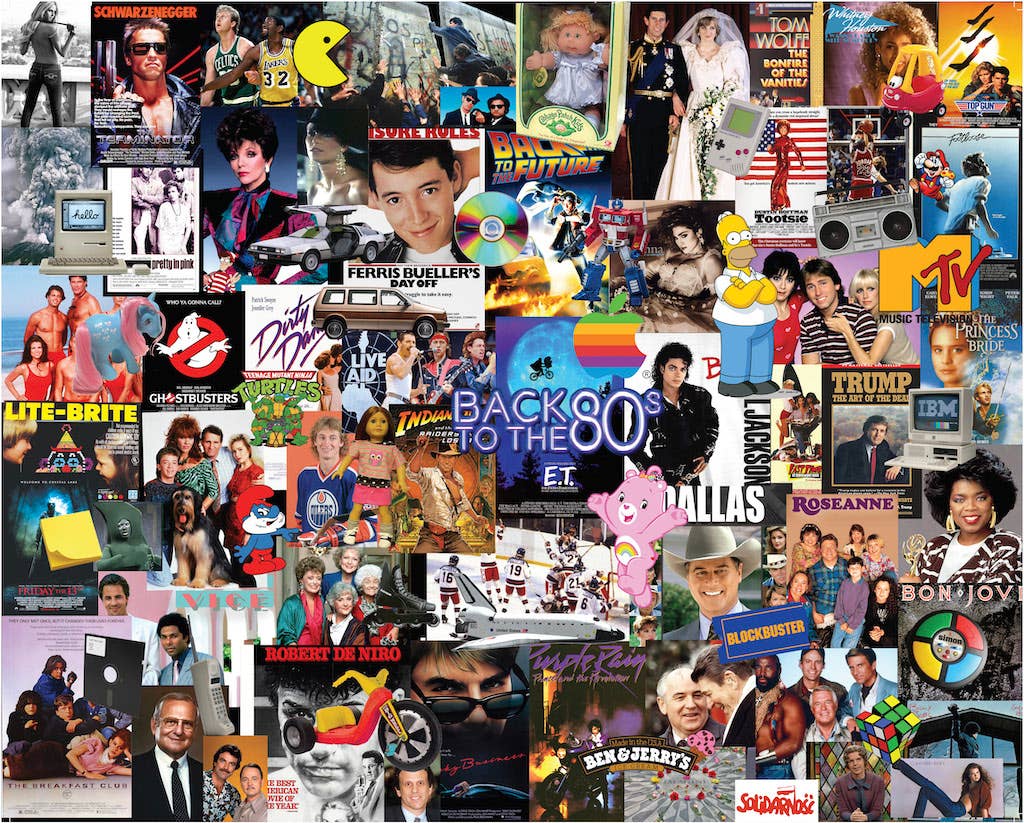 Back to the 80's by Steve Smith 1000pc