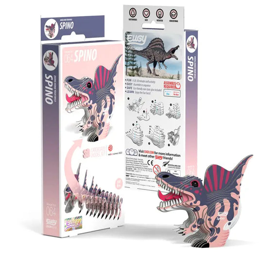 Eugy 3D Wood Puzzle: Spino