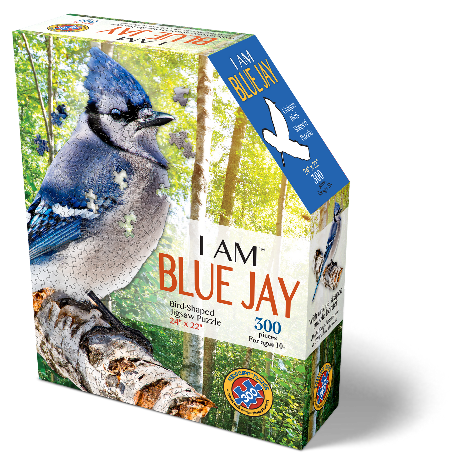 I AM Blue Jay - Shaped 300pc