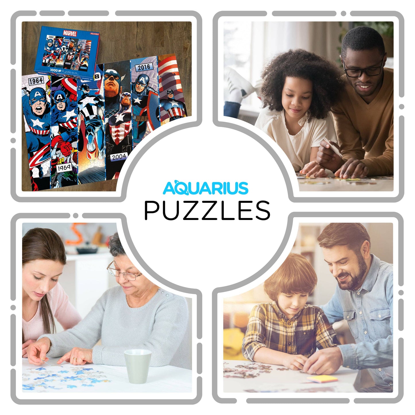 Marvel Captain America Timeline 1000pc