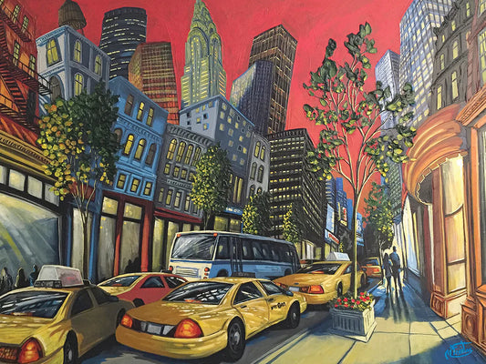 Manhattan Stroll Miguel Freitas 3D Lenticular 500pc