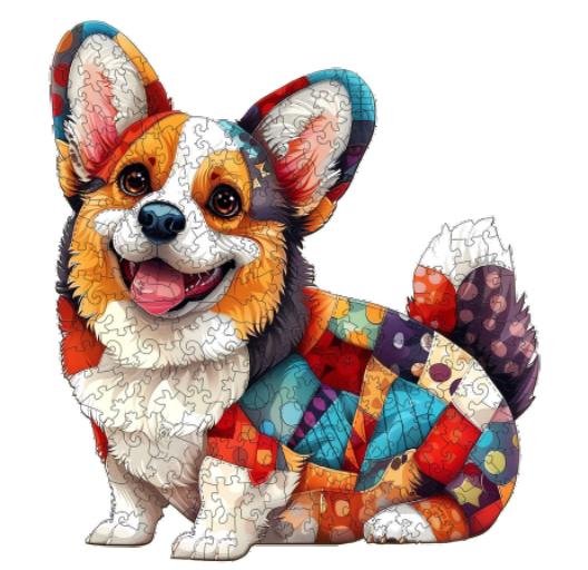 Patchwork Corgi (S)