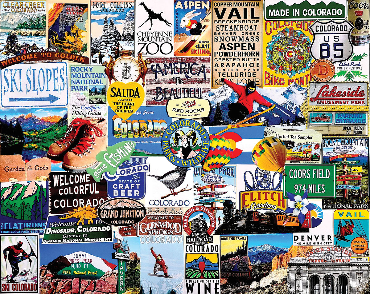 I Love Colorado 1000pc
