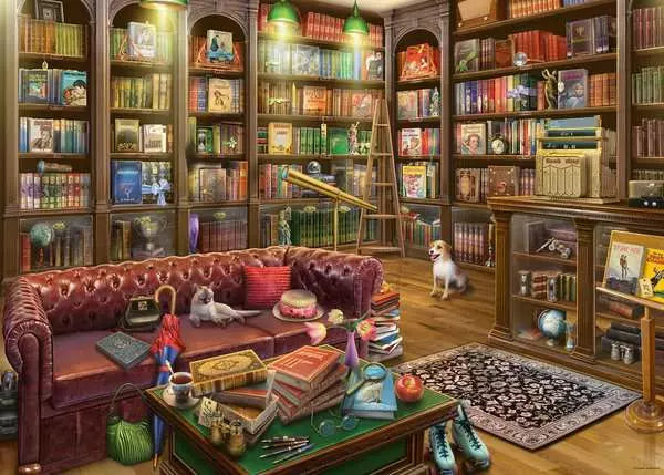 The Reading Room 1000pc