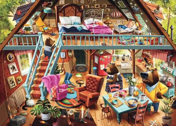 MacAdam Classic Tales: Goldilocks Gets Caught! 1000pc