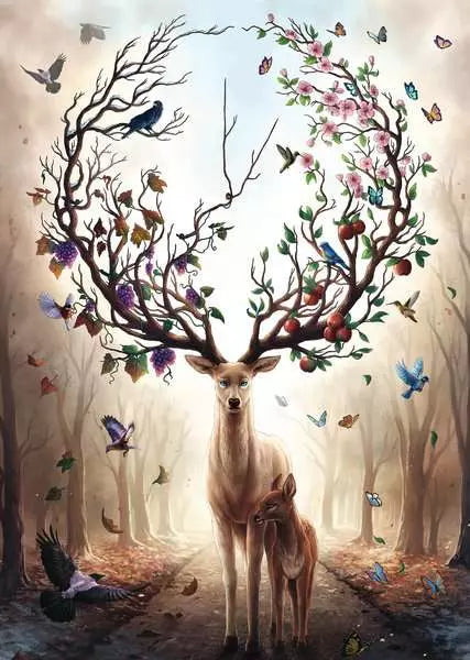 Fantasy Deer 1000pc
