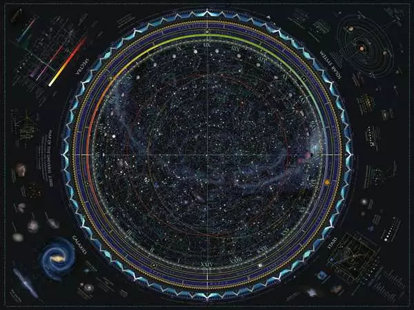 Map of the Universe 1500pc