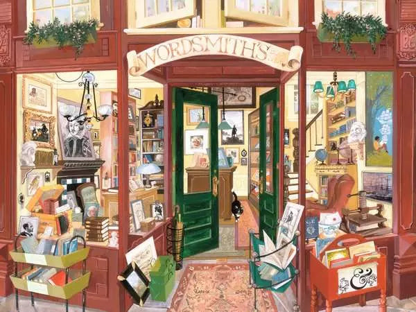 Wordsmith's Bookshop 1500pc