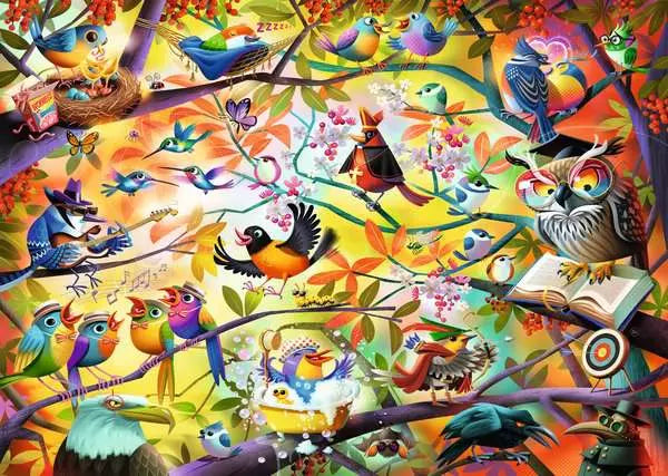 Dean MacAdam: Busy Birdies 1000pc