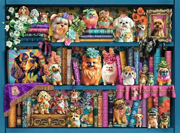 Precious Porcelain Pups 500pc
