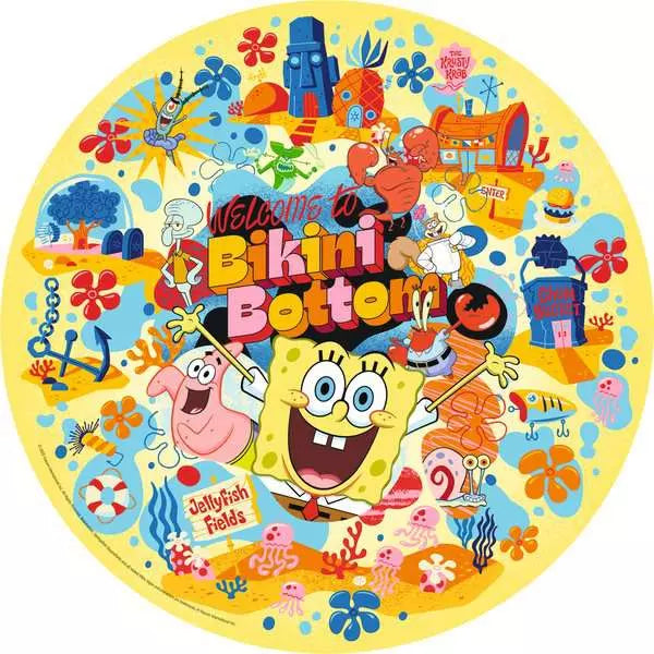 Spongebob Squarepants Round 500pc