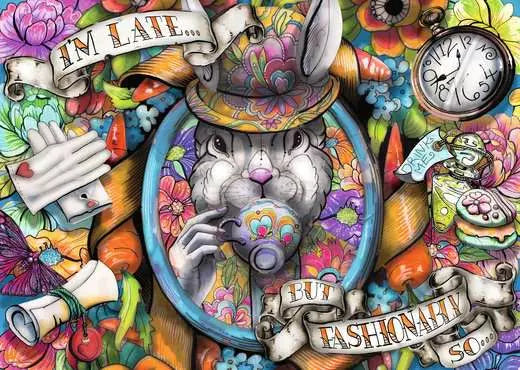 Fashionably Late 1000pc