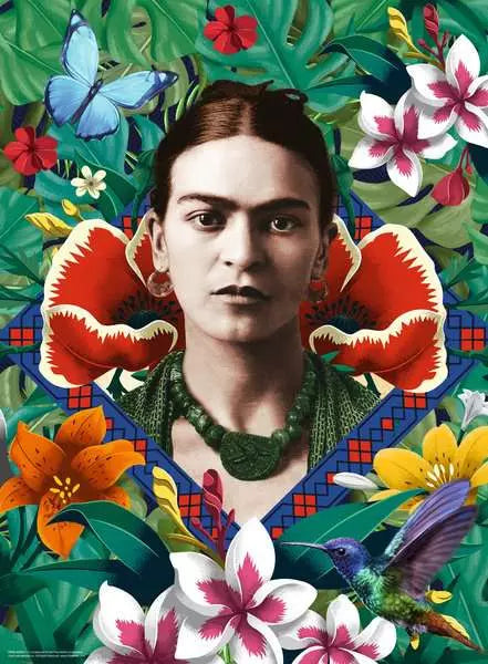 Frida Kahlo, Blooming Fantasy 500pc