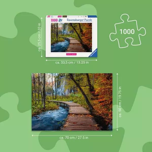 Autumnal Wooden Trail 1000pc