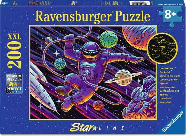 Outer Space Adventure - Glow in the Dark 200pc