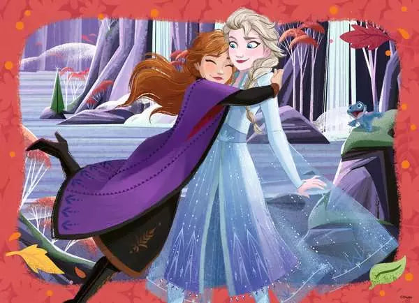 Disney Frozen Bumper Puzzle Pack 4x100pc
