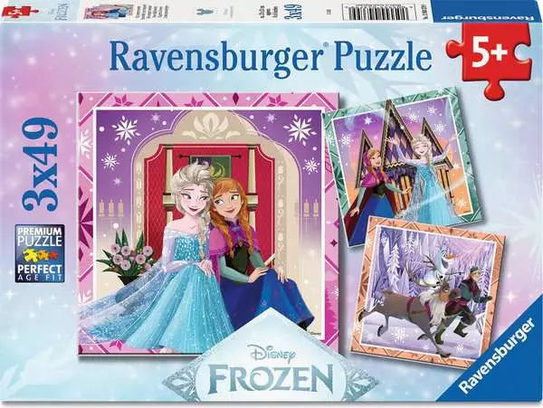 Disney Frozen 3x49pc