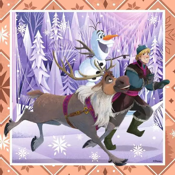 Disney Frozen 3x49pc