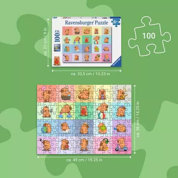 Capybara 100pc